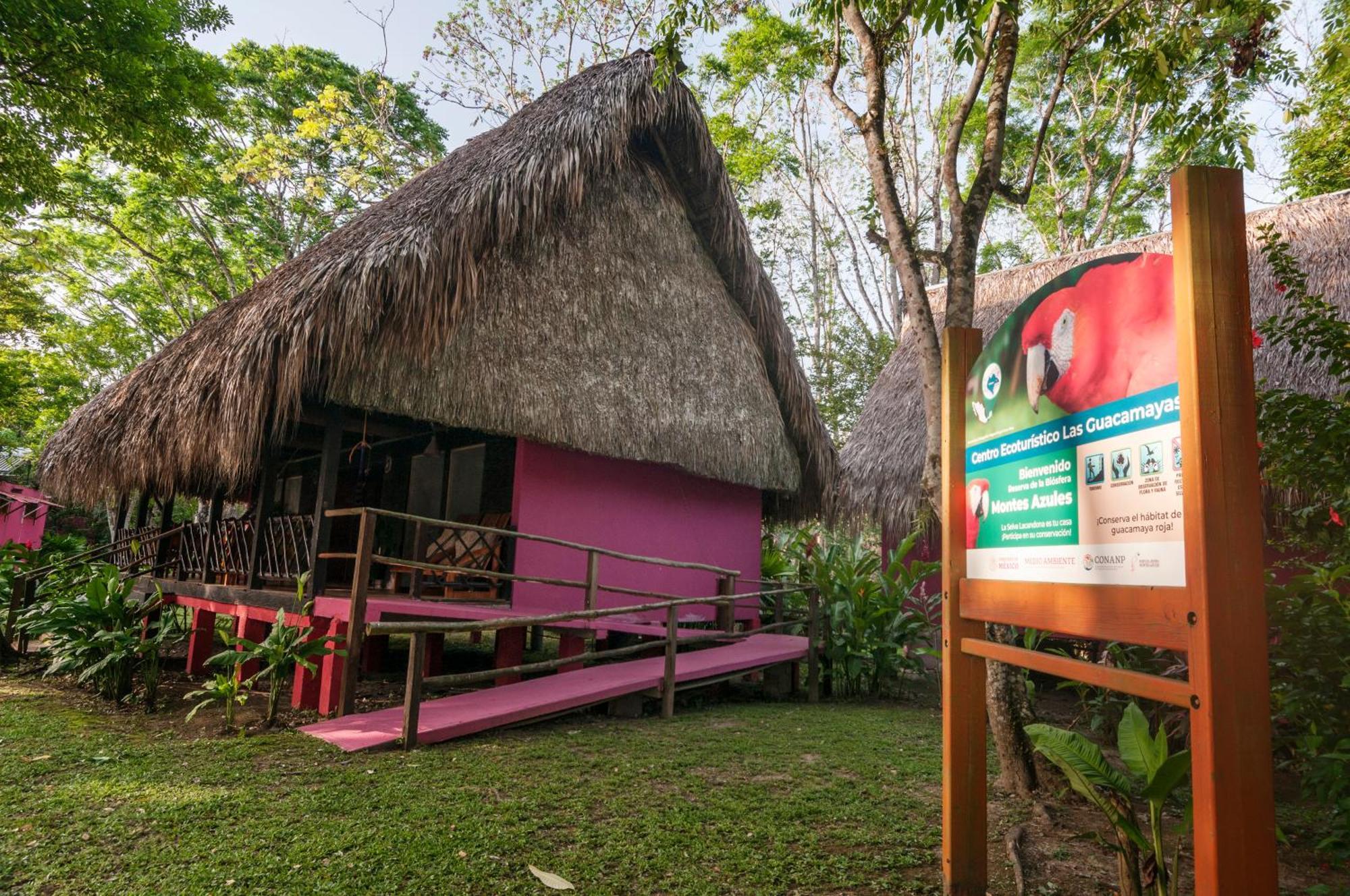 Las Guacamayas Lodge Resort, Selva Lacandona, Chiapas México Tlatizapán Exterior foto