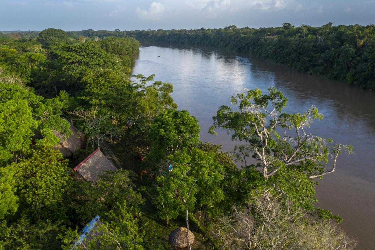 Las Guacamayas Lodge Resort, Selva Lacandona, Chiapas México Tlatizapán Exterior foto